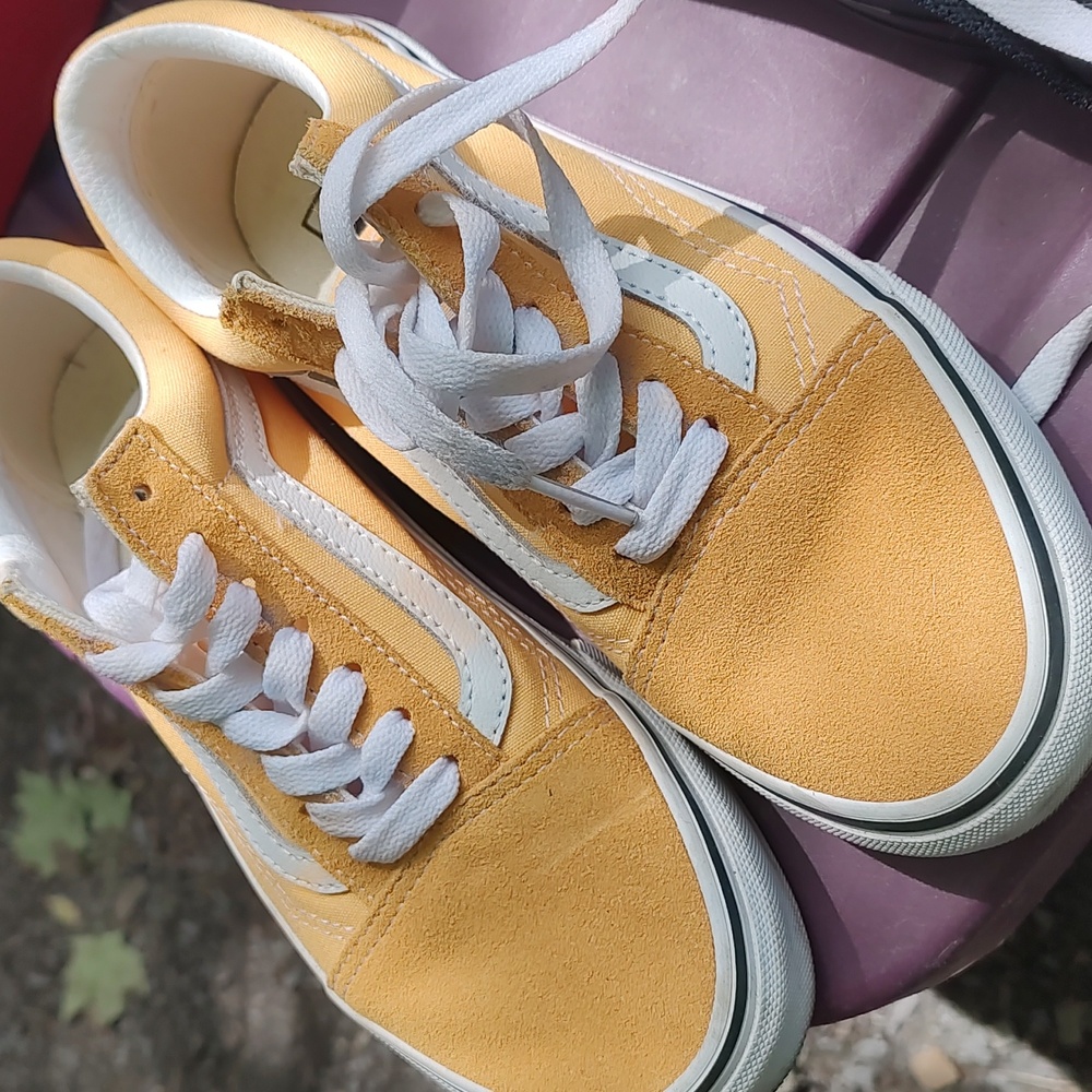 Vans yellow sneakers